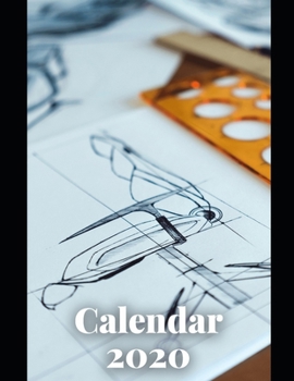 Designer Calendar 2020: Calendar Weekly Planer 2020 Logbook Diary Gift Todo Memory Book Budget Planner Hobby Men, Woman, Girls & Boys 8.5 x 11 21.59 x 27.94 cm 57 Pages