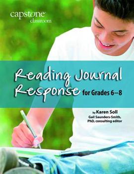 Paperback Reading Journal Response for Grades 6-8 Book