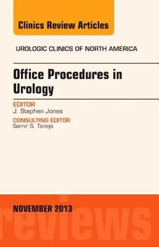 Hardcover Office-Based Procedures, an Issue of Urologic Clinics: Volume 40-4 Book