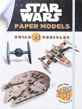 Paperback Star Wars Paper Models Book