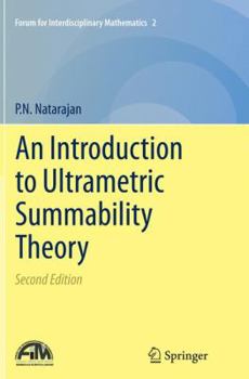 Paperback An Introduction to Ultrametric Summability Theory Book