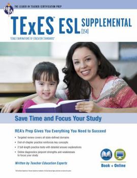 Paperback Texas TExES ESL Supplemental (154) Book