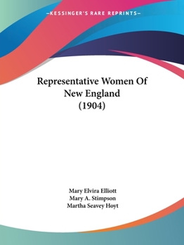 Paperback Representative Women Of New England (1904) Book