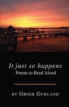 Paperback It just so happens Poems to Read Aloud Book