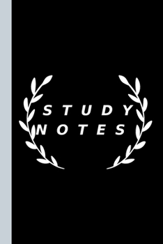 Study notes: Gift study - notebook - A gift for the student -120 pages -6×9 inch