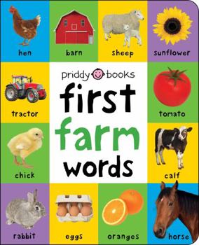 First Farm Words - Book  of the First 100 Soft To Touch