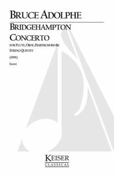 Paperback Bridgehampton Concerto for Mixed Octet, Full Score Book