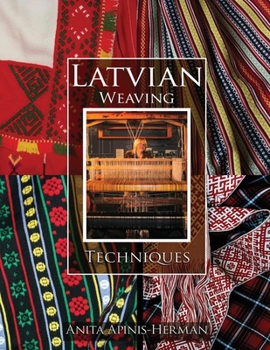 Paperback Latvian Weaving Techniques Book