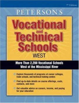 Paperback Peterson's Vocational and Technical Schools West Book