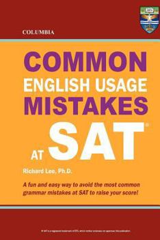 Paperback Columbia Common English Usage Mistakes at SAT Book