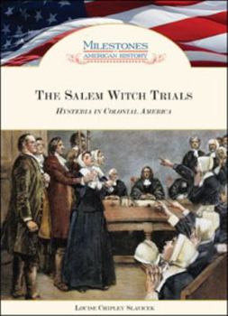 Hardcover The Salem Witch Trials: Hysteria in Colonial America Book
