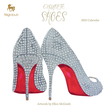 Calendar 2025 Exquisite Shoes Wall calendar Book