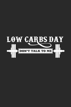Paperback low carbs day: 6x9 High Protein Low Carb - dotgrid - dot grid paper - notebook - notes Book