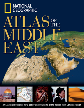 Paperback National Geographic Atlas of the Middle East Book