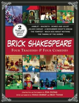 Paperback Brick Shakespeare: Four Tragedies & Four Comedies [With Poster] Book