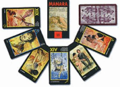 Paperback MANARA TAROT (cards) Book