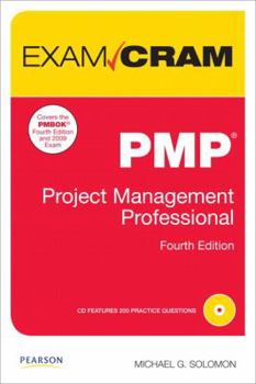 Paperback PMP Exam Cram: Project Management Professional Book