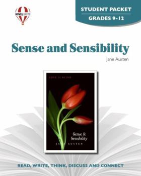 Paperback Sense and Sensibility - Student Packet by Novel Units Book