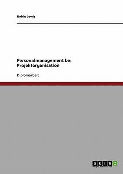 Paperback Personalmanagement bei Projektorganisation [German] Book