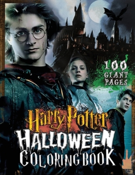 Harry Potter Halloween Coloring Book: Fantastic Halloween Gift for Any Kid!!!