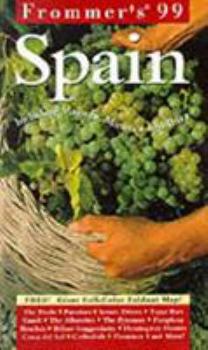 Paperback Frommer's Spain [With Full-Color Fold-Out] Book