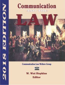 Paperback Communication & The Law 2018 Book