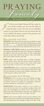 Misc. Praying for Your Family 50-Pack Book