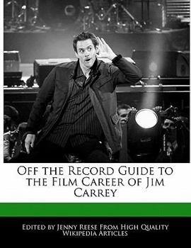 Paperback Off the Record Guide to the Film Career of Jim Carrey Book