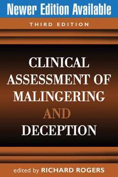 Hardcover Clinical Assessment of Malingering and Deception, Third Edition Book
