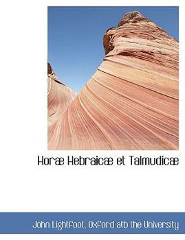 Paperback Hor Hebraic Et Talmudic Book