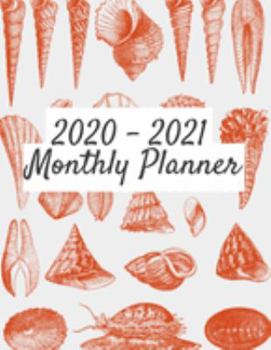 Paperback 2020 - 2021 Monthly Planner: 24 Month Agenda Planner - Two Year Calendar Planner - January 2020 to December 2021 Monthly Calendar Planner, 8.5" x 1 Book