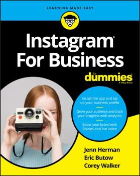 Paperback Instagram for Business for Dummies Book
