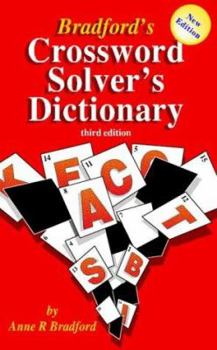 Paperback Bradford's Crossword Solver's Dictionary Book