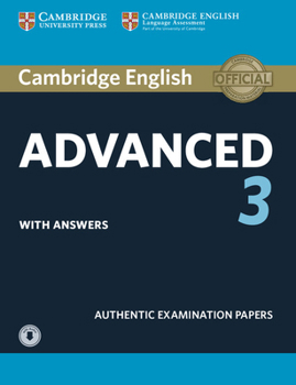 Paperback Cambridge English Advanced 3 Student's Book with Answers with Audio Book