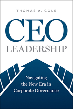 Hardcover CEO Leadership: Navigating the New Era in Corporate Governance Book