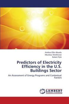 Paperback Predictors of Electricity Efficiency in the U.S. Buildings Sector Book