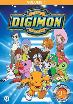 DVD Digimon: The Official First Season Volume 1 Book