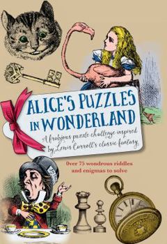 Hardcover Lewis Carroll's Puzzles in Wonderland Book