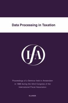 Paperback Data Processing In Taxation Book