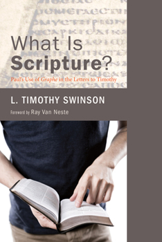 Paperback What Is Scripture? Book