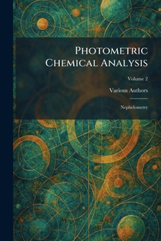 Paperback Photometric Chemical Analysis: Nephelometry Book