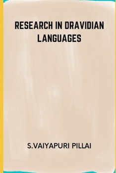 Paperback Research in Dravidian Languages Book
