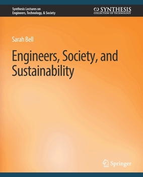 Paperback Engineers, Society, and Sustainability Book