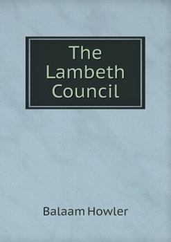 Paperback The Lambeth Council Book