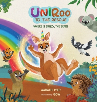Hardcover Uniroo to the Rescue: Where is Grizzy, the bear? Book