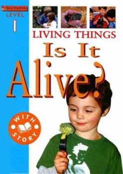 Library Binding Living Things: Is It Alive? Book