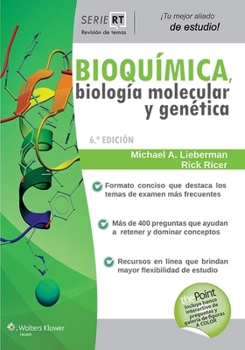 Paperback Bioqu?mica. Biolog?a Molecular y Gen?tica: Serie Revisi?n de Temas [Spanish] Book