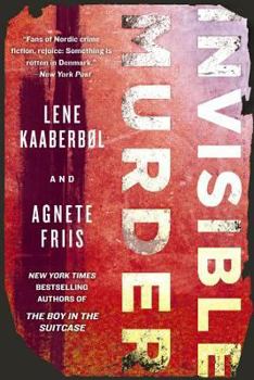Hardcover Invisible Murder [Large Print] Book