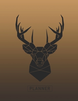 Planner: Wild Deer 2 Year Weekly Planning Organizer | 2020 - 2021 | Elk Fawn Moose Buck Cover | January 20 - December 21 | Writing Notebook | ... | Plan Days, Set Goals & Get Stuff Done