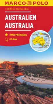 Map Australia Marco Polo Map Book